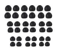 18 Pairs Replacement Earbud Tips, Ear Buds Replacement Rubber Tips Earphone Buds, 3 Sizes(S/M/L) Silicone Earbuds for Secure Fit Gym, Travel & Work