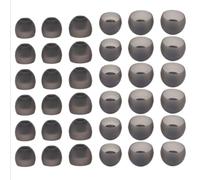 18 Pairs Silicone Ear Bud Replacement Tips, 3 Sizes Soft Earbud Covers Ear Pads Cushions for Inner Hole from 4.5mm to 6.0mm Earphones