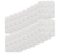18 Pcs Adhesive Bumper Pads, Clear Glass Table Top Bumpers, Clear Furniture Buffer Pads, Cabinet Door Handle Protectors for Glass Tops, Cupboard, Drawers, Cabinet Doors (30 * 2mm)