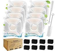 18 Pcs Cat Fountain Filters Replacement Compatible with VEKEN 95oz/2.8L Cat Water Fountain Filters Automatic Dog Water Fountain Filters Pet Fountain