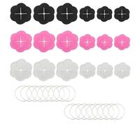 18 PCS Cinch Clips for Women Clothing, YITOBA Adjustable Shirt Clips to Tighten Clothes, 2 Sizes Invisible Waist Tightener to Changing The Fit and Style of Dresses Blouse Shirt, normal, Silicone