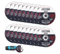 18 Pcs Cutting Discs,Angle Grinder Discs for Metal,76mm Cutting Di sc,Grinder Dis cs,Met al Cutting Discs for Cutting Me tal Wood