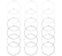 18 PCS Electric Guitar Strings - 3 Full Sets Stainless Steel Core Guitar Strings Electric - Includes E-1st B-2nd G-3rd D-4th A-5th E-6th