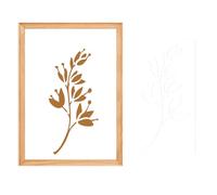 18 PCS Flower Stencils, Wildflower Pattern Stencils DIY Projects