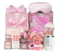 18 pcs Get Well Soon Gift Set for Women, Care Package for Women after Surgery, Relaxing Spa Gifts Set with Blanket, Unique Birthday for Sister, Wife, Best Friend and Loved Ones