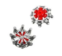 18 Pcs Golf Shoe Spikes Replacements Kit With Removal Wrench - Golf Cleats Replacement - Compatible With Fast Twist 3.0, Slim-Tri-Lok - Compatible With Footjoy, Ecco, Callaway, Skechers(D)