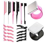 18 PCS Hair Braiding Tools Set Braided Comb Hair Clip Pin Wristband Section Hair Clips Hair Accessories