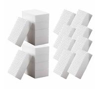 18 Pcs Magic Sponge Eraser, 2X Extra Durable Melamine Sponge Foam, All-Purpose White Washing Up Cleaning Sponge Scourers Pads,Non-Scratch Sponge Cleaner for Kitchen, Dish, Bath
