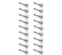 18 Pcs Silver Universal Stylus Replacement Tips,Universal Disc Tips Round Shape Replaceable Stylus Pen for Touch Screen Disc Tips,Nice Gifts to Share with Families,Cell Phones and Accessories