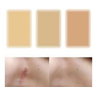 18 Pcs Waterproof Ultra Thin Scar Patch, Tattoo Cover Up Patch, Ultra Thin Invisible Patch Concealer Sticker for Covering Up Scars Tattoos