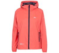 (18, Peach Blush) Trespass Womens Packaway Rain Jacket - Qikpac