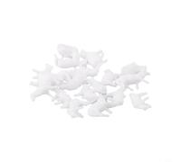 18-Piece HO 1:87 Sheep Plastic Figures 6 Shapes
