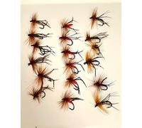 18 Piece Hopper Daddy long legs Trout Flies on a Size 10 or 12 Hook