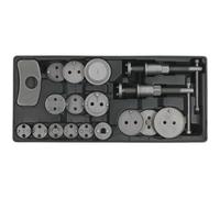 18 Piece Premium Brake Wind-Back Kit With Modular Tool Tray For Efficient Tool Storage