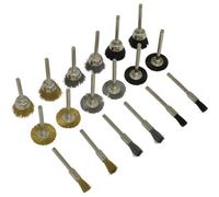 18-Piece Rotary Tool Brush Set For Cleaning And Polishing