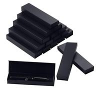 18-Piece Set Of Kraft Paper Gift Boxes With Magnetic Closure, Ribbon & Flannel Lining, Great For Pens & Jewelry