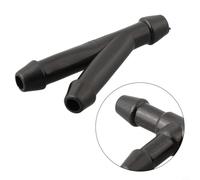 18-Piece Windshield Washer Hose Connector Set - T/Y/Plastic Splitter Fittings for Car Fluid Tubing, Compatible with Most Automotive Windsh