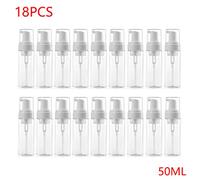 18 Pieces 1.69 Oz Foam Bottle Empty Foaming Dispenser For Hand Soap Lash Cleanser Shampoo To Travel
