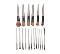 18 Pieces Makeup Brush Set Soft Silky Makeup Applicator Eyeshadow Blush for Beginners Women