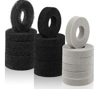 18 Pieces Precision Control Ring Aim Assist Precision Target Rings Motion Control Compatible with PS4, PS5, Xbox One, Xbox Series X, Switch Pro and Scuf Controller Grips (6 Hard, 6 Soft and 6 Easy)