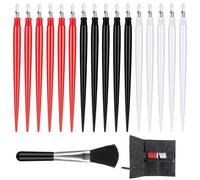 18 Pieces Scratch Art Tools Scratching Drawing Tools Set Scratch Coloring Pens Stylus Tools Bag with Clean Brush for Adults Art Paper Painting Scratchboard