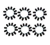 18-Pin Carbon Fiber Finger Sleeves for PUBG Mobile Games Contact Screen Finger Sleeves(72 Pcs)