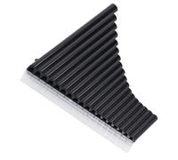 18 Pipe Pan Flute, ABS Material, Brighter Tone, Slideable Pipe, Well Tuned, Oxford Cloth Bag, for Beginners
