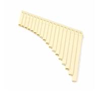 18 Pipe Panpipe In C Major. Easy To Learn And Suitable For Music Lovers Pan Flute For Beginners(Beige)