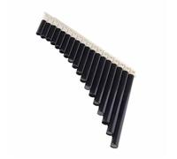 18 Pipe Panpipe In C Major. Easy To Learn And Suitable For Music Lovers Pan Flute For Beginners(Black)