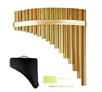 18 Pipes F Key Pan Flute Quality Pan Pipes Woodwind Instrument Chinese Traditional Musical Instrument Bamboo Pan Flute