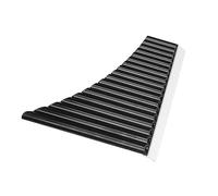 18 Pipes Pan Flute C Key Panpipes Pan Pipes With Mouthpiece Wind Instrument For Students Beginners Carrying Bag ABS Material (Color : Bk)
