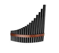 18 Pipes Pan Flute F Key Quality Pan Pipes Woodwind Instrument Traditional Musical Instrument Bamboo Pan Flute (Color : Right)