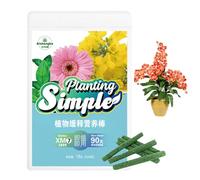 18 Plant Fertilizer Sticks, Easy Plant Care, Direct Absorption By Roots, Save Time And Energy, Plant Growth Fertilizer Nutrition Sticks For All Flowering And Foliage Houseplants, Fern & Palm