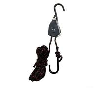 18 Plastic Dipped S Hook Camping Rope for Tent Lifting and Outdoor Activities (B:1/8 4mm 2M)