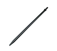 18" Pneumatic Point Tip Chisel, 1/4" Diameter, 0.498" Shank, Heat-Treated Cr-Mo Steel, Long Air Hammer Bit for Precision Breaking
