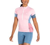 (18, Powder Pink) Dare 2B Womens Compassion II Lightweight Short Sleeve Cycling Jersey Top