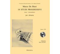 18 Progressive Studies for Guitar (easy - intermediate) BK/CD