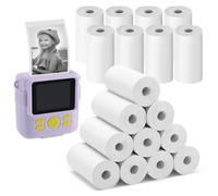 18 Roll 1''×2.2'' Kids Camera Paper Roll Refill for Kid Camera Instant Print