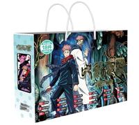 18 Satoru Lucky Bag Decor | Anime Figure Acrylic Stand, Stickers, Cards, Bracelet, Curriculum, Poster, Badges, Bookmark | Satoru Merch Box Set (Black-2)
