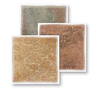 18 Self Adhesive Tiles: Tuscany Mix - 4" x 4", Thick, Self Adhesive Stick on Wall Tile, Stickers, transfers, Decals. Over Any Size of Smooth Tiles or onto Any Smooth Wall Surface