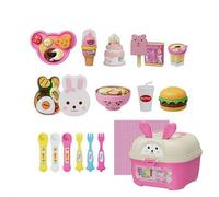 18 set Jelly Strawberry Pudding Set,Pudding Feeding Toys for Dolls,Pretend Play Food Kitchen Accessories,for Doll Role Play