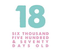 18 Six Thousand Five Hundred And Seventy Days Old Women's T-Shirt - White - S - White