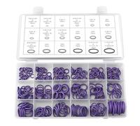 18 Sizes A/C Seals Set, 270Pcs Rubber O-Ring Kit, Nitrile Metric Assortment
