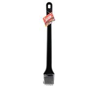18" Steel BBQ Wire Brush - Ideal For Cleaning Bbq Grill, Long Handle | Accessory Tool for Gas, Charcoal, Weber, Oven and Smoker Grills | Strong, Durable & Long Lasting