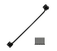 18" Steel Wire Cabin Hook Catch Black