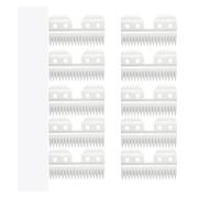 18 Teeth Ceramic And Steel Clipper Blades ，Compatible For Oster，A5 Dog Grooming Clipper,Compatible For Wahl， KM2 KM5 KM10(10pcs)