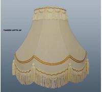 18" Traditional Fully Lined Cream/Gold Table LAMP Shade