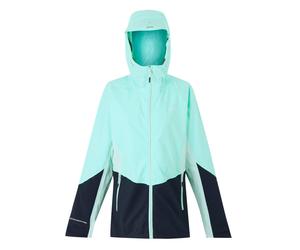 (18 UK, Aruba Blue/Navy/Icy Morn) Regatta Womens/Ladies Raddick III Waterproof Jacket