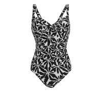 (18 UK, Beige) Regatta Womens/Ladies Sakari Abstract Floral Tummy Control One Piece Swimsuit
