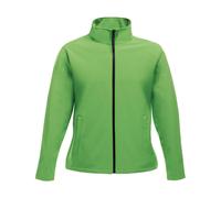 Regatta Women's Ablaze Printable Soft Shell Jacket - Extreme Green/Black - 18 UK - Extreme Green/Black